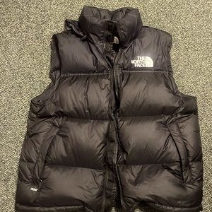 Black North Face Vest Puffer